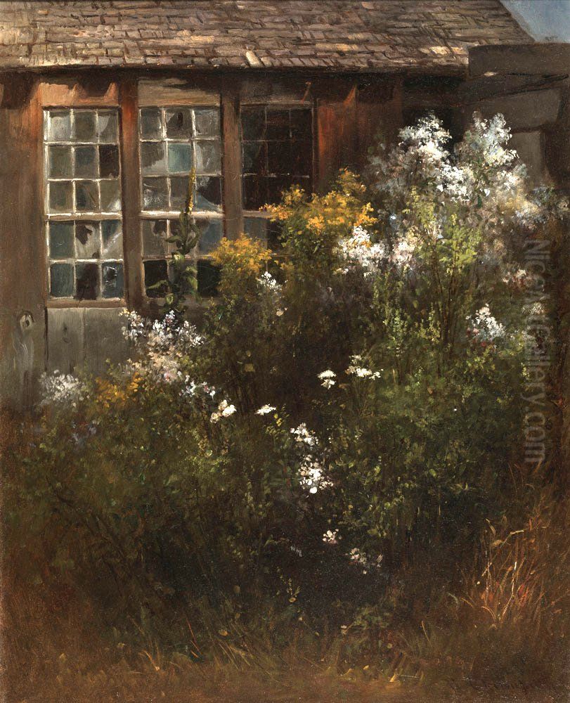 The Artist's Studio Oil Painting by Benjamin Champney
