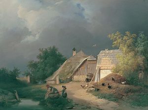 Vor dem Gewitter