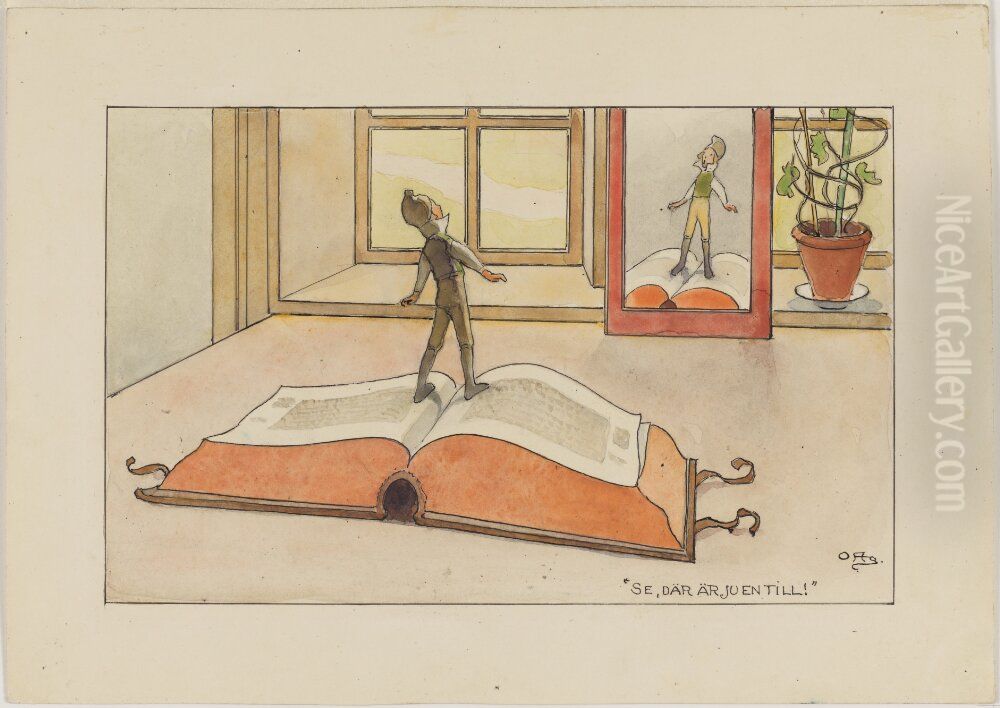 Design for a print illustrating 