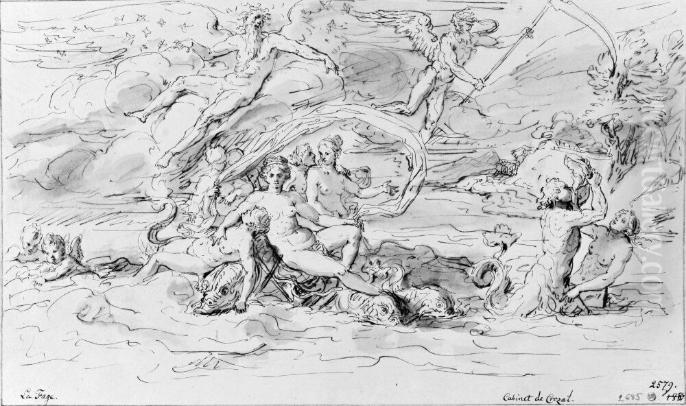 Venus triumf Oil Painting by Raymond Lafage