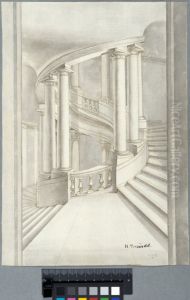 Den ovala trappan i Palazzo Barberini