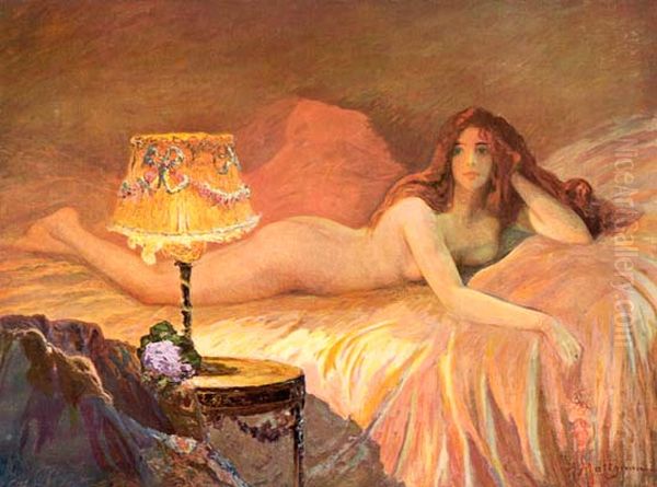 Eveil Oil Painting by Albert Matignon