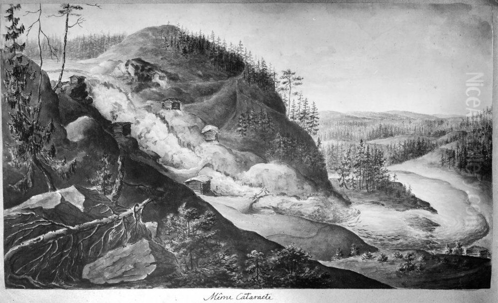 Meme Cataracte. Kyro Oil Painting by Anders Fredrik Skjoldebrand