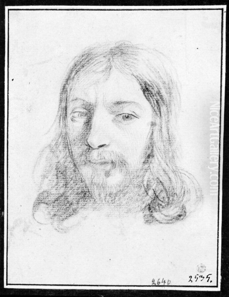 Simon Vouet? Oil Painting by Claude Mellan