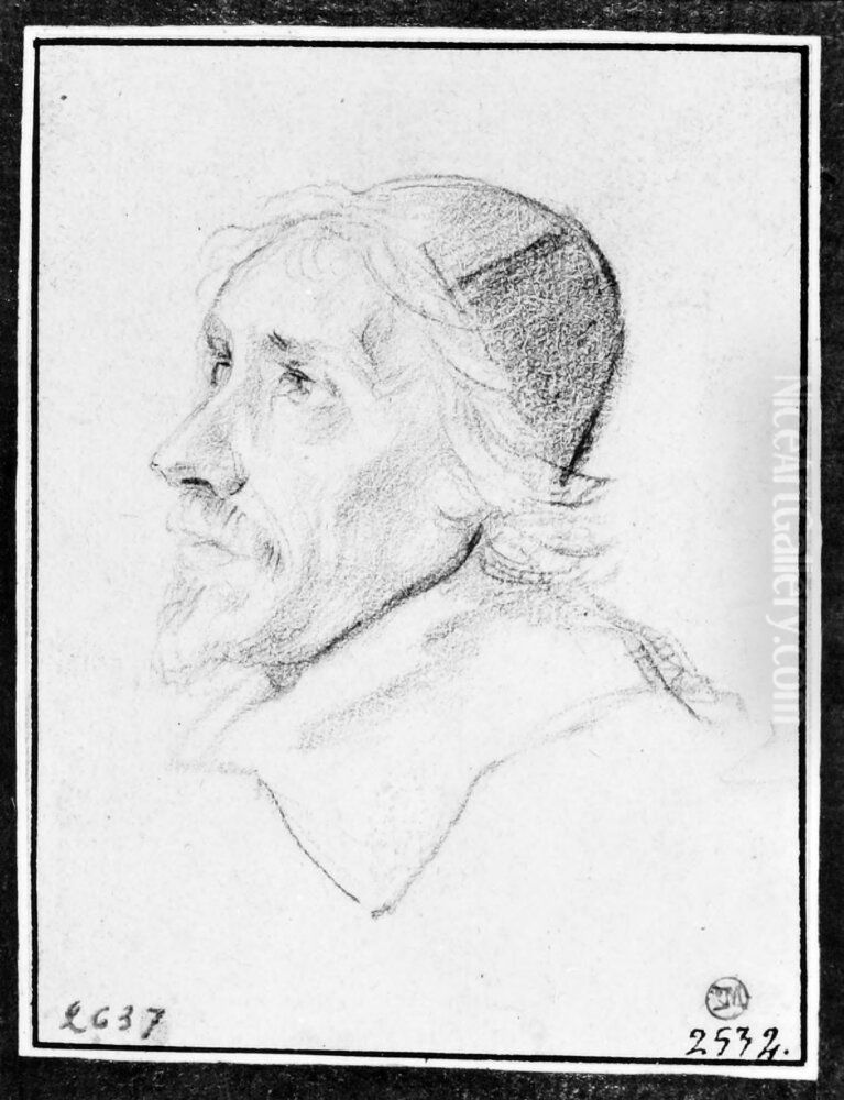 Mace le Boullanger Oil Painting by Claude Mellan