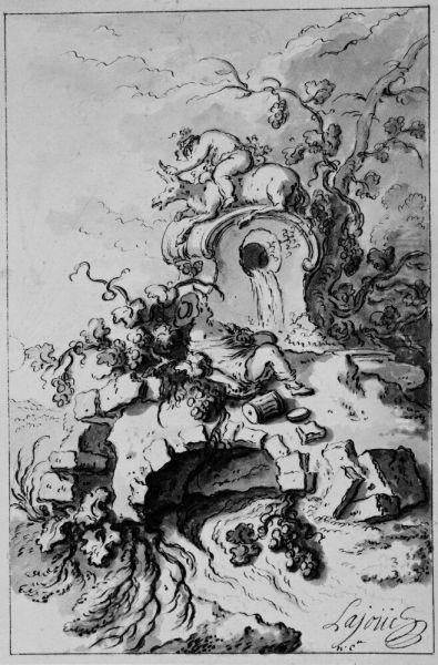 Hosten Oil Painting by Jacques de Lajoue