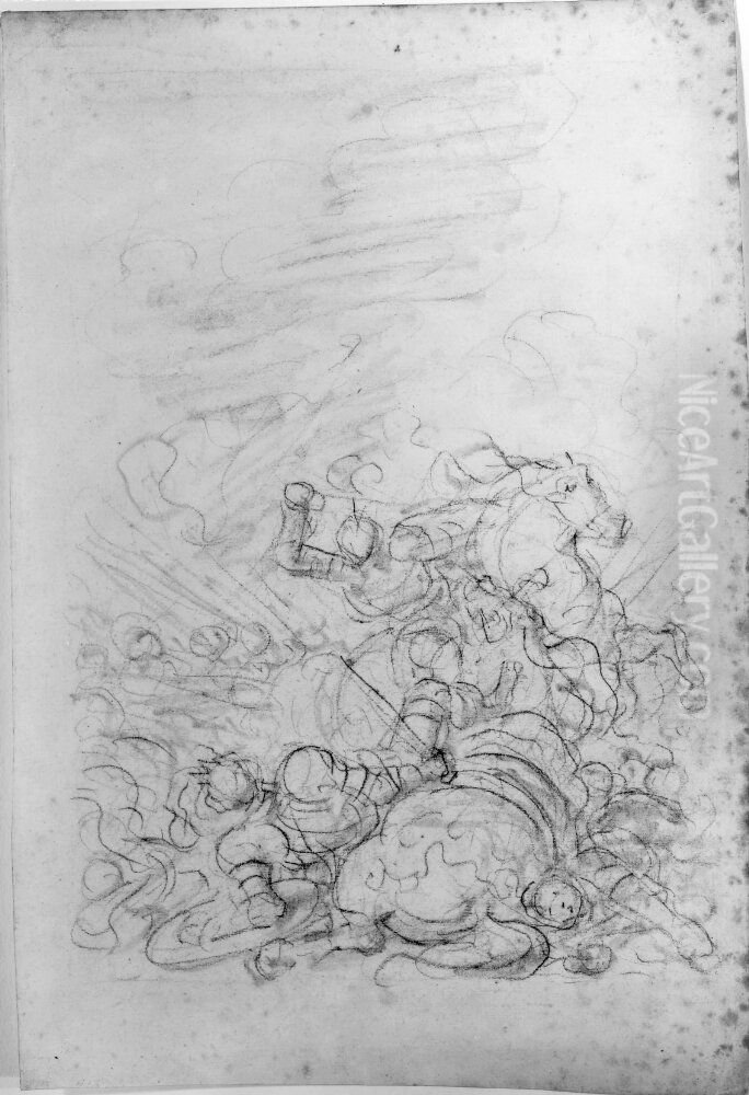 Orlando faller Manilardo Oil Painting by Jean-Honore Fragonard