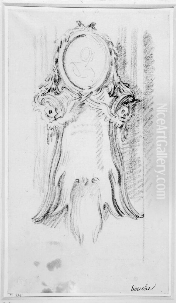 Kartusch Oil Painting by Francois Boucher