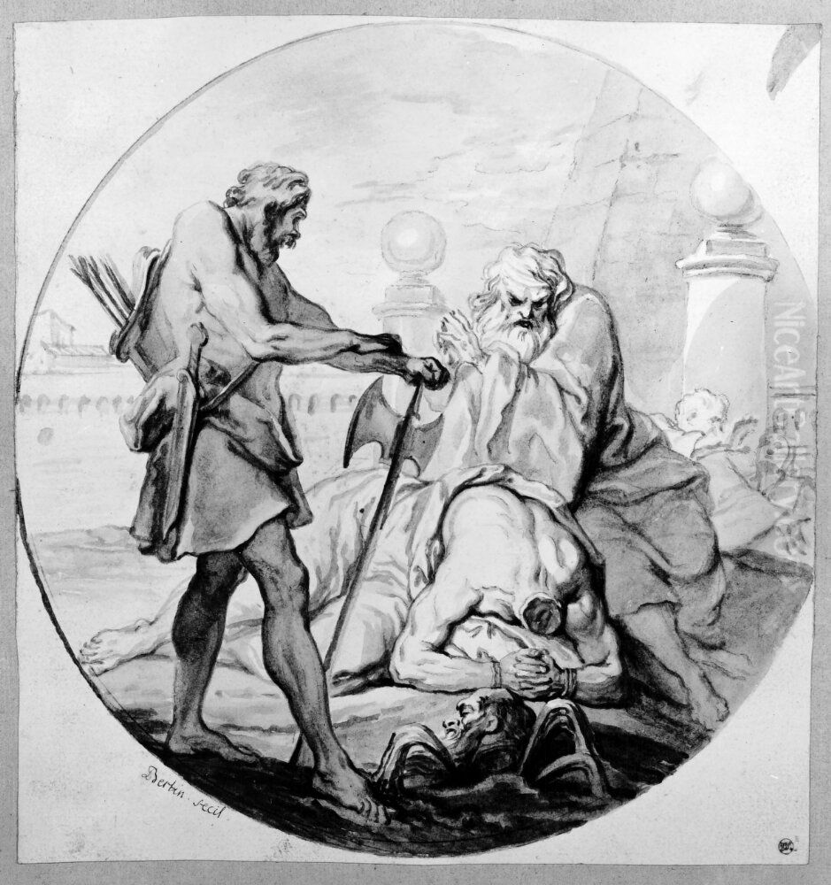 t Pauls martyrium Oil Painting by Nicolas Bertin t Pauls martyrium Oil Painting by Nicolas Bertin