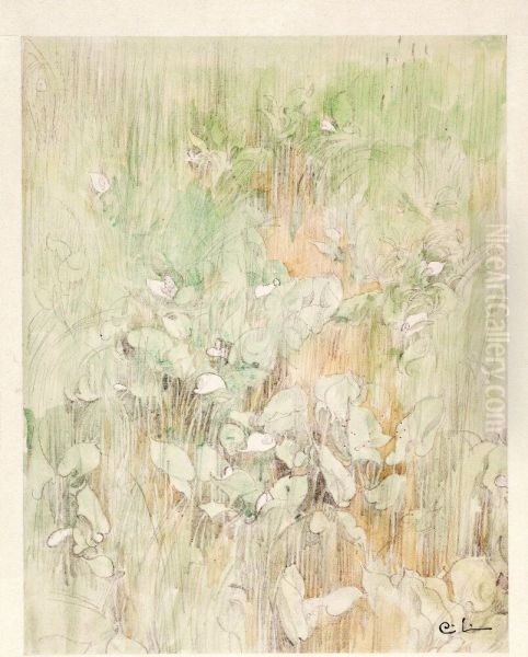 Kallor Oil Painting by Carl Larsson