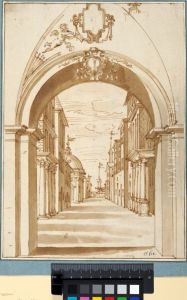 Scenic Arrangment in a Doorway