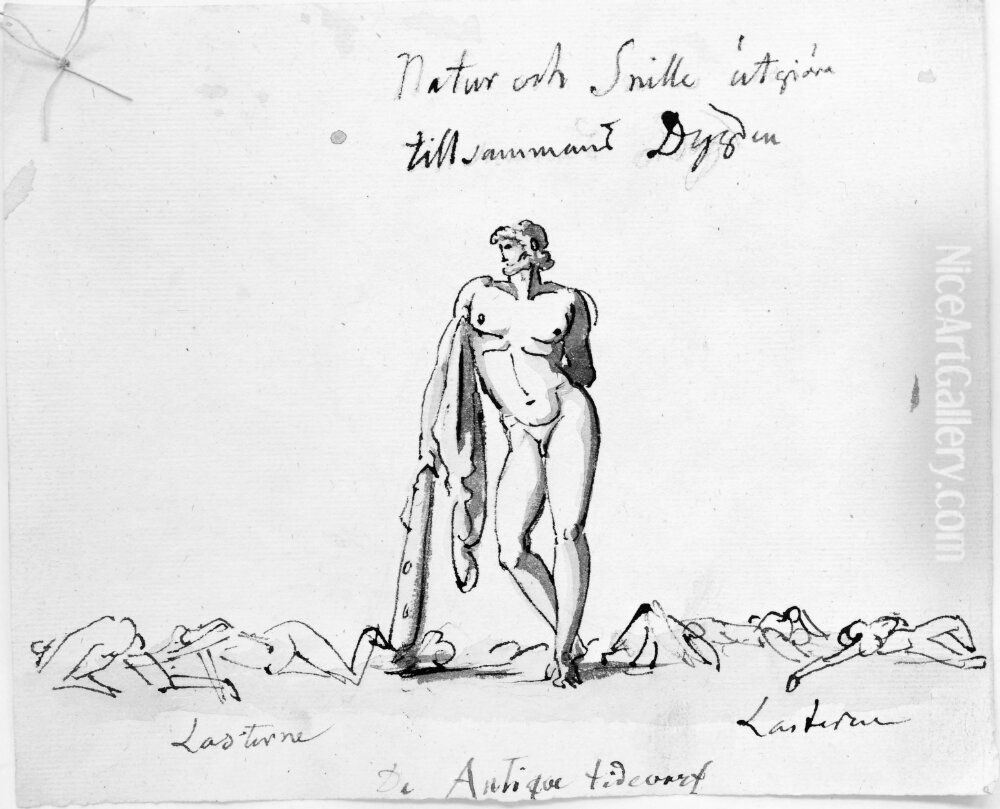 De Antique tidevarf. Skissbok 