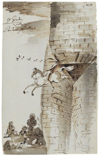 Poetens ratta fodelse Oil Painting by Carl August Ehrensvard