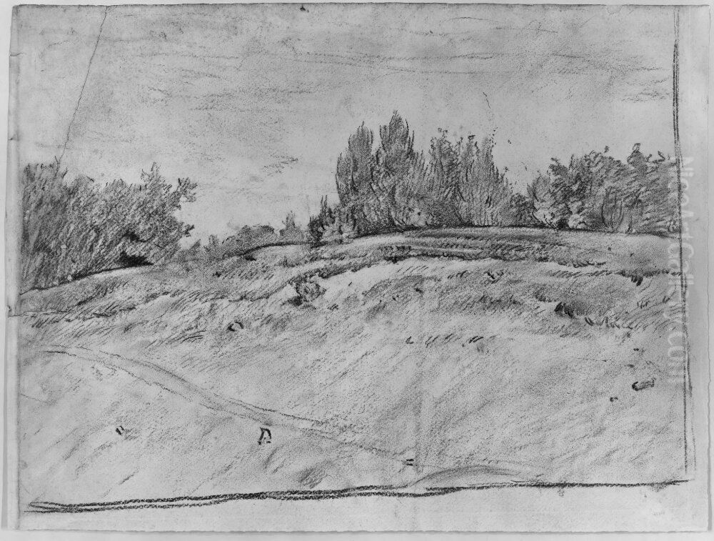 Skogslandskap, Frankrike Oil Painting by Carl Fredrik Hill Skogslandskap, Frankrike Oil Painting by Carl Fredrik Hill