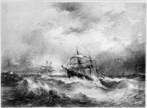 Angfartyget Gefle i stormen den 6 augusti 1848