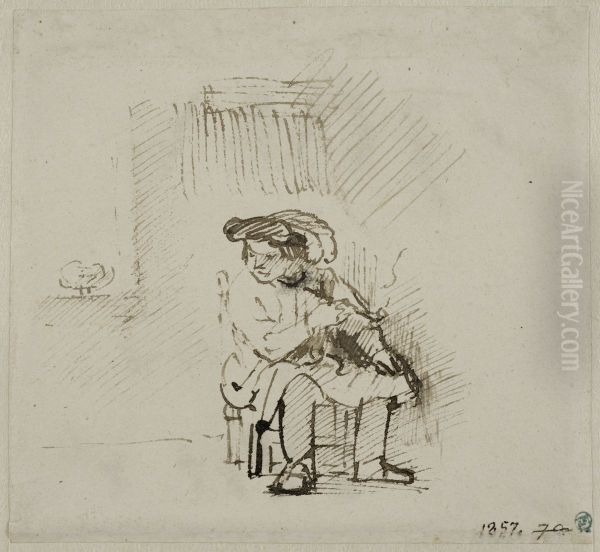 Rokaren Oil Painting by Rembrandt