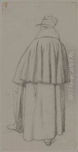 Man i resdrakt, figurstudie