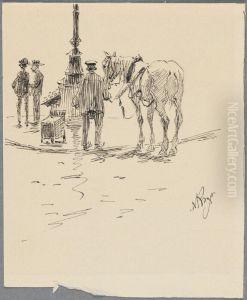 Street View with a Horse
