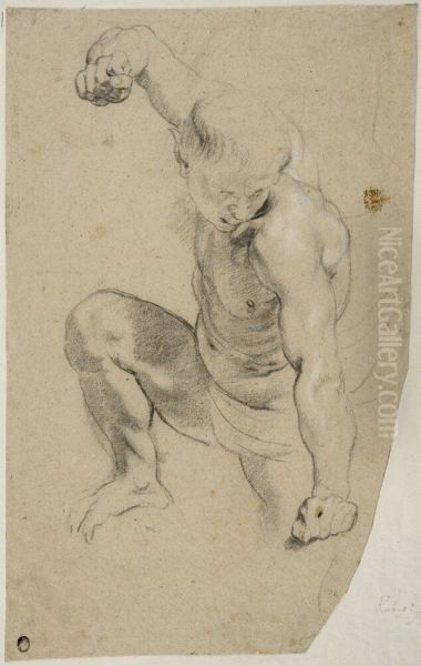 Figurstudie Oil Painting by Peter Paul Rubens
