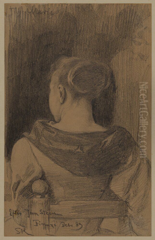 Efter Jan Steen, Firenze Oil Painting by Peder Severin Kroyer