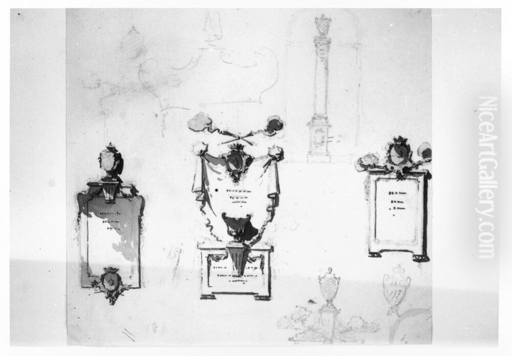 Epitafier Oil Painting by Jean Eric Rehn