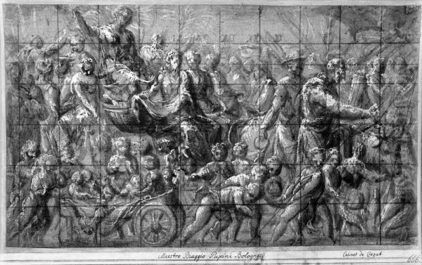 The triumph of Ceres Oil Painting by Biagio Pupini