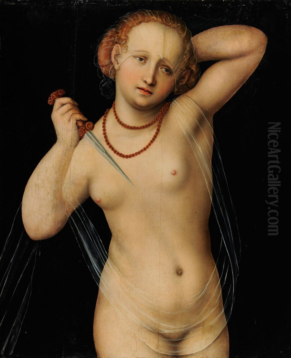 Lucretia Oil Painting by Lucas Cranach the Elder