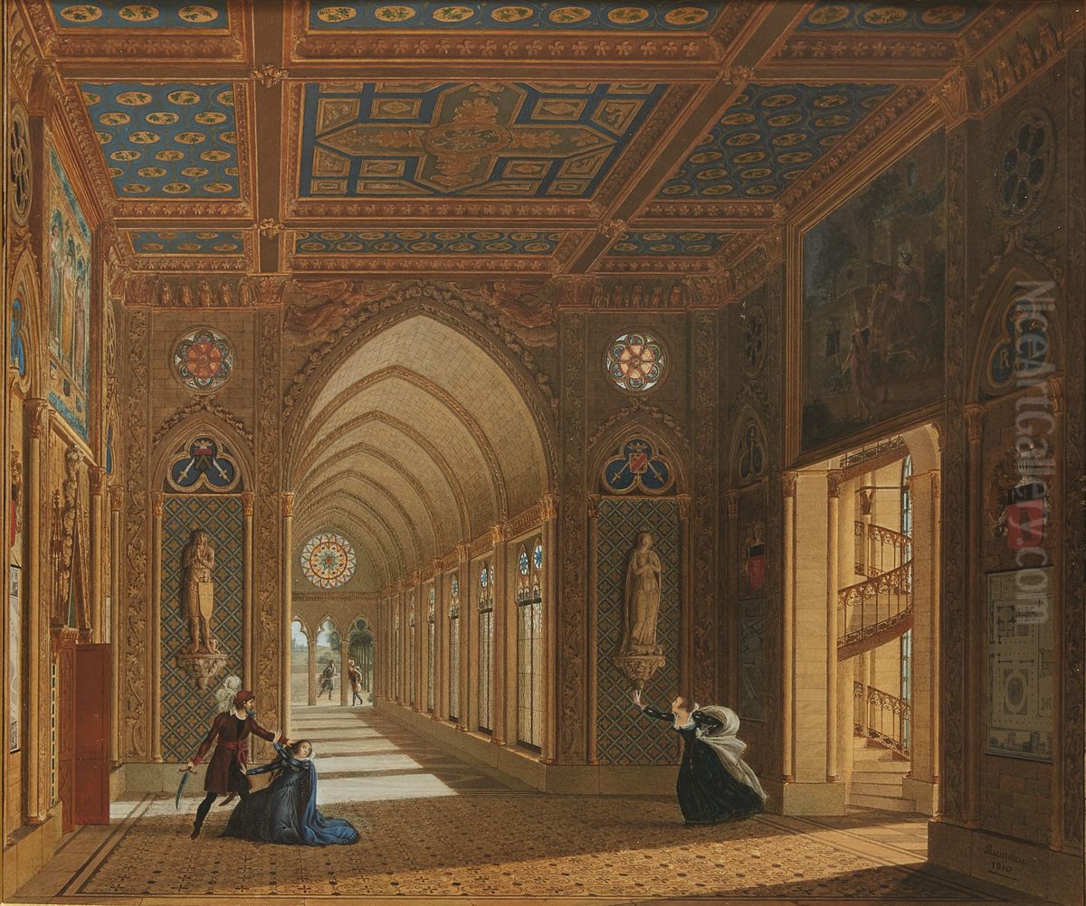 Bluebeard Oil Painting by Jean-Claude Rumeau