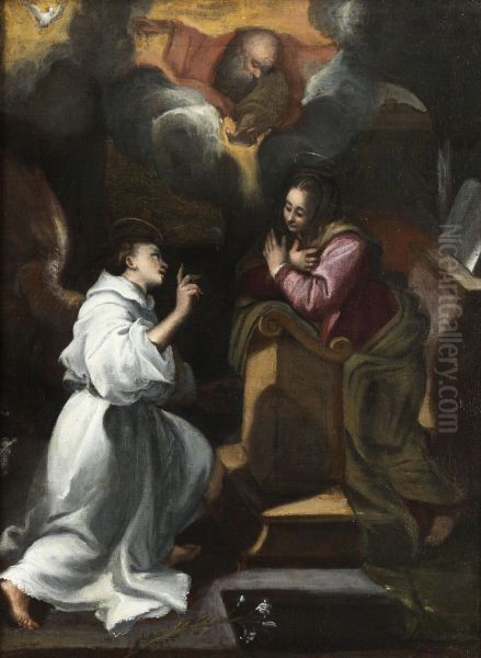 Annunciation Oil Painting by Denys Calvaert