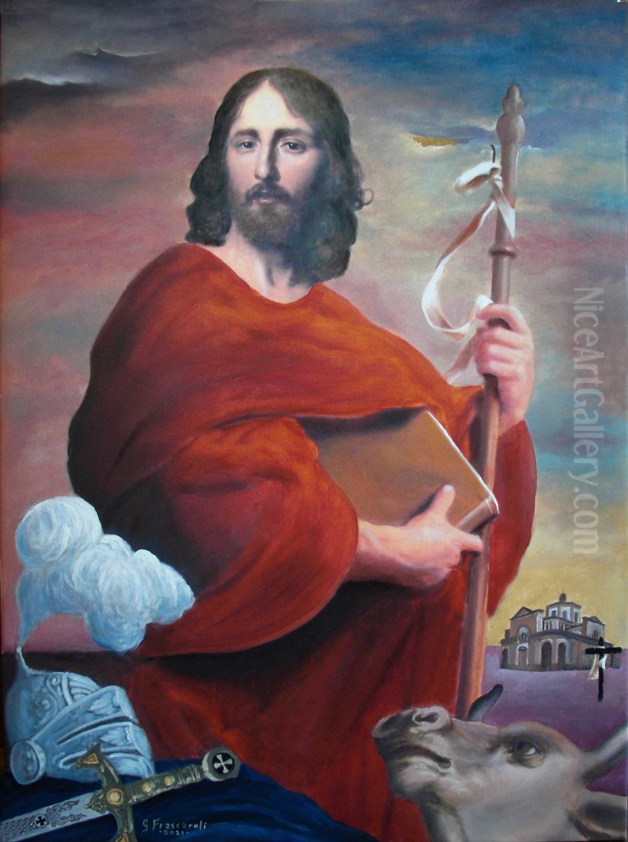 Saint Bobo of Voghera Oil Painting by unknown