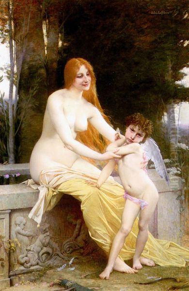 Love Hurts Oil Painting by Jules Lefebvre