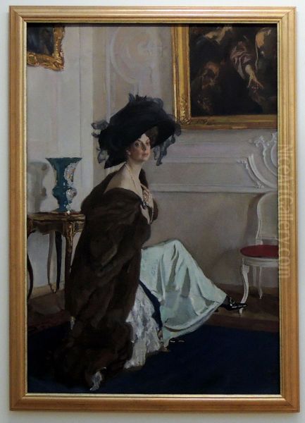 Portrait of Princess Olga Orlova Oil Painting by Valentin Serov