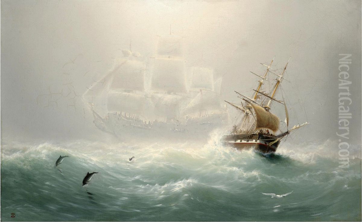 TheFlying Dutchman Oil Painting by Charles Temple Dix