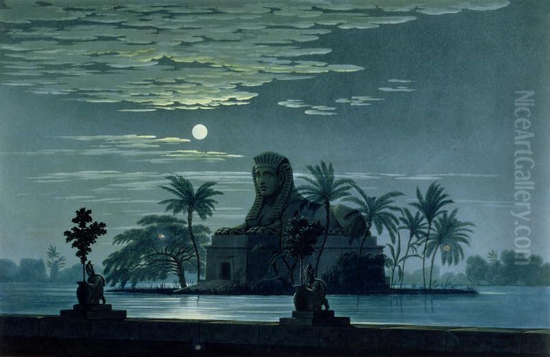 Stage design for an 1815 production of 
