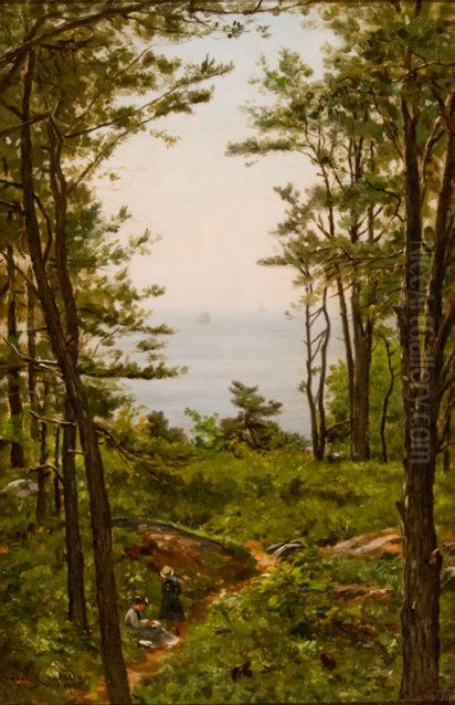 Manchester-by-the-Sea Oil Painting by Ernest Wadsworth Longfellow
