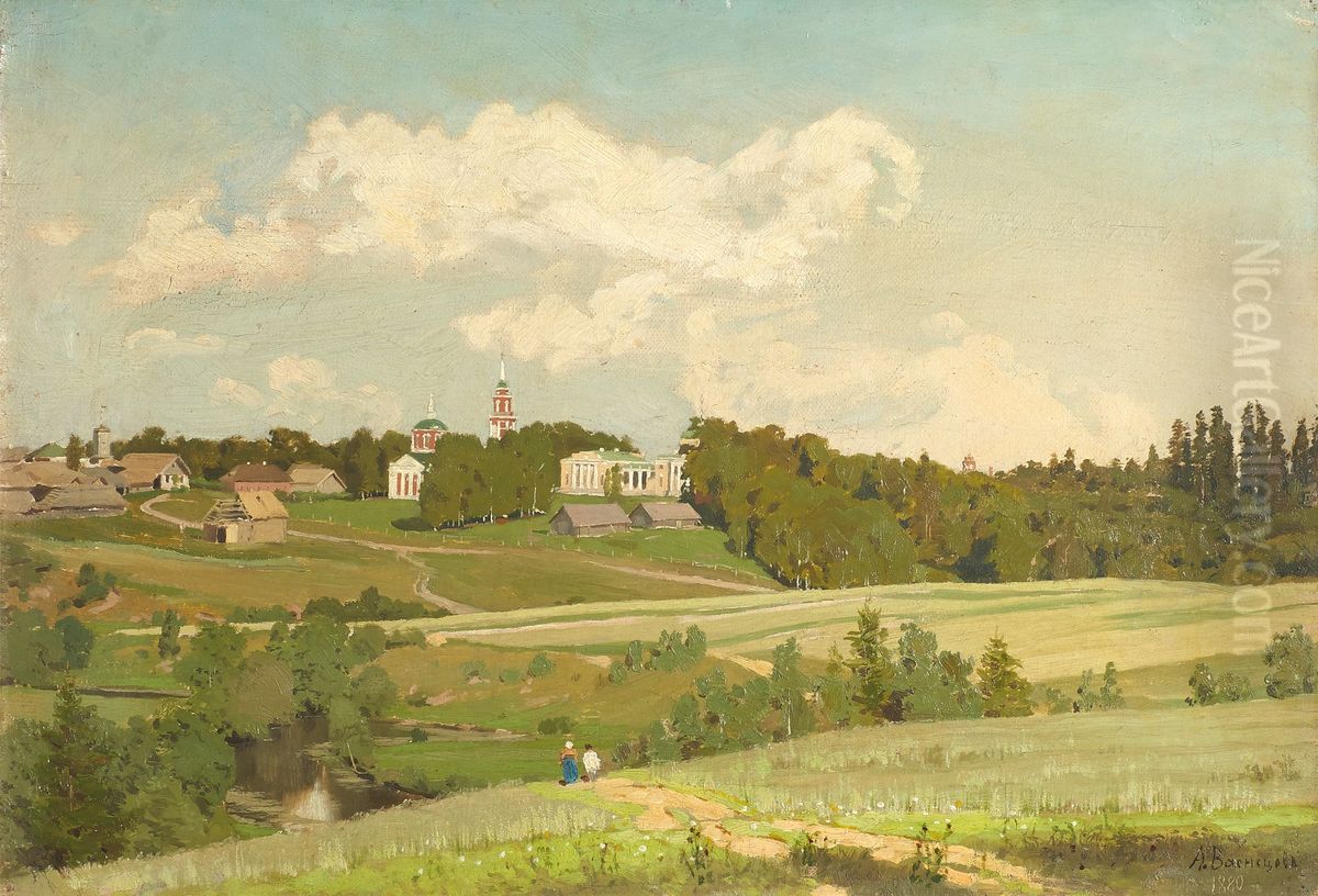 Akhtyrka Oil Painting by Apollinary Vasnetsov