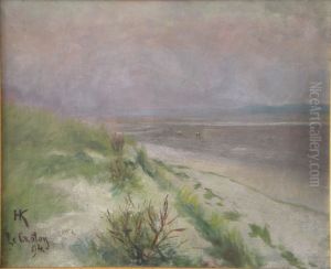 Winter Landscape Picardie France 1894