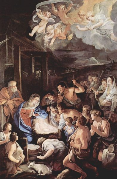 Adorazione dei pastori Oil Painting by Guido Reni