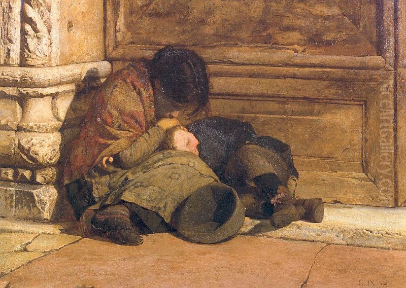 Abandoned Oil Painting by Luigi Nono