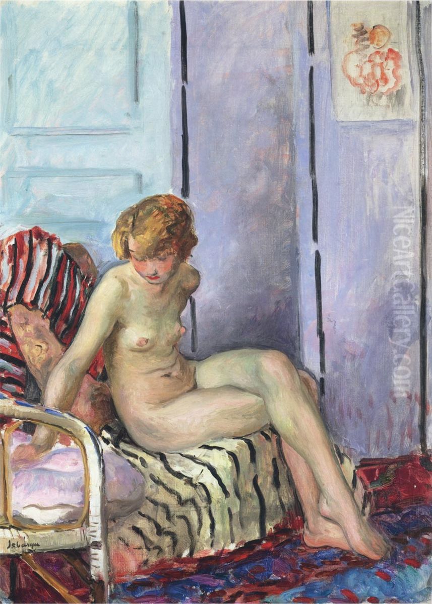 Nude Oil Painting by Henri Lebasque