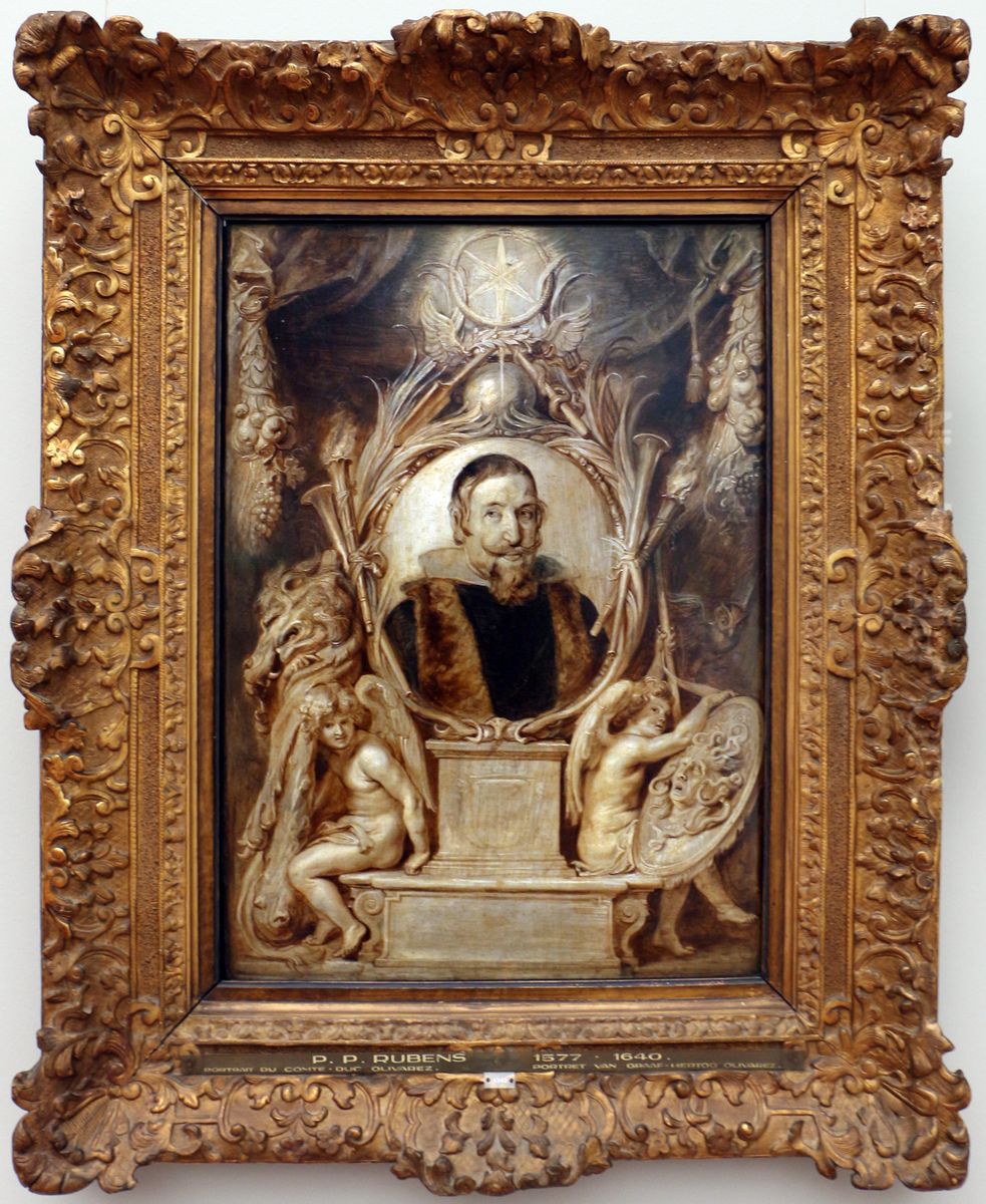 Portrait of Conde-Duque de Olivares Oil Painting by (studio of) Rubens, Peter Paul