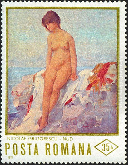 Nude Oil Painting by unknown