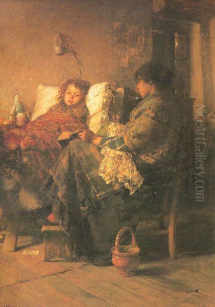 Convalescenza Oil Painting by Luigi Nono