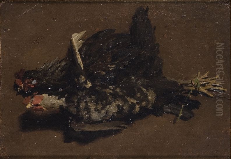 Due fagiani Oil Painting by Luigi Nono