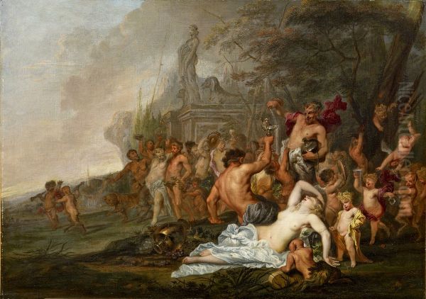 The Golden Era, Aetas Aurea Oil Painting by Gysbrecht Thys