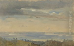 Cloud Study with River Landscape