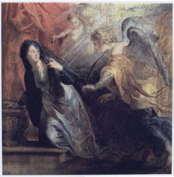 The annunciation of the Death of the Virgin Oil Painting by Peter Paul Rubens