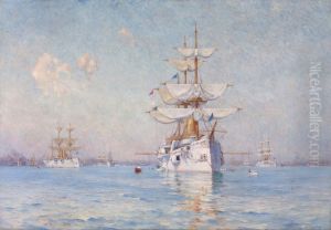 Peace (The White Squadron in Boston Harbor) Peace (The White Squadron in Boston Harbor)