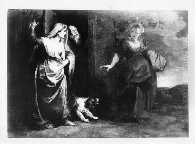 1-6) Oil Painting by (studio of) Rubens, Peter Paul