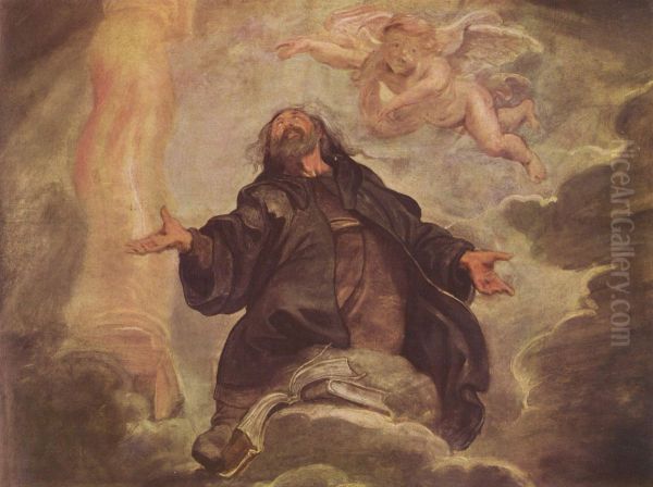Hl. Basilius Oil Painting by (studio of) Rubens, Peter Paul